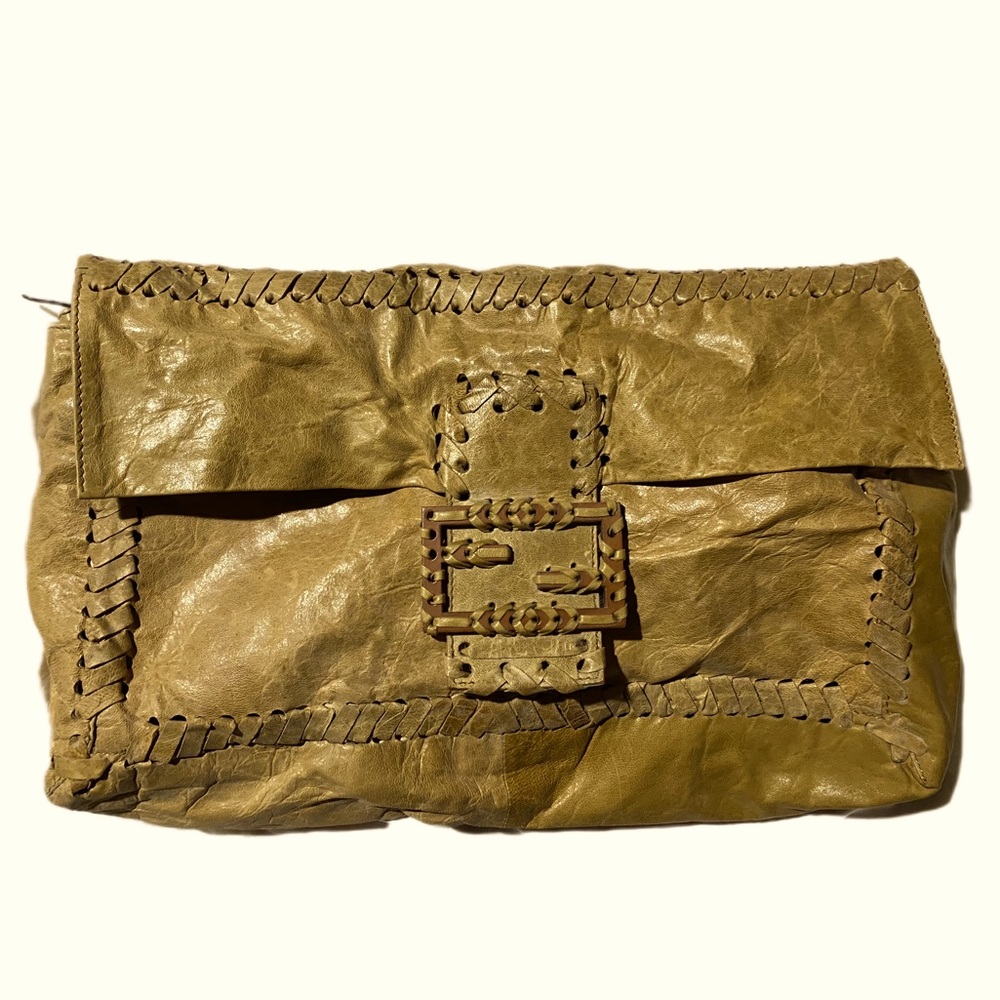 XL Lambskin Fendi Hobo Crossbody Bag